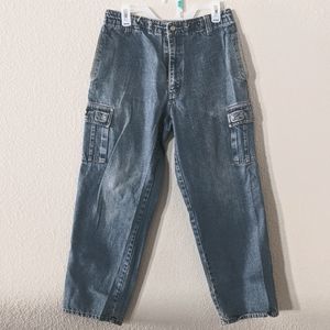 Vintage Cargo Denim Pants